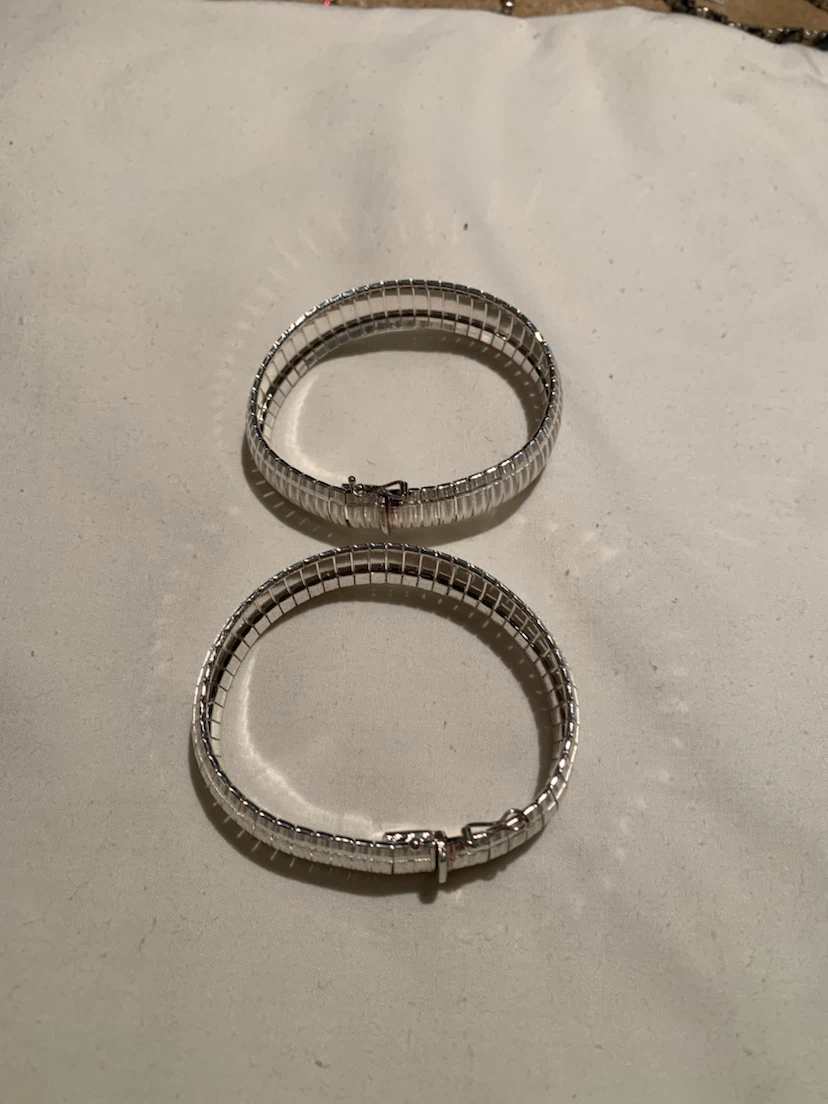 Sterling Silver Omega Bracelet - photo 2