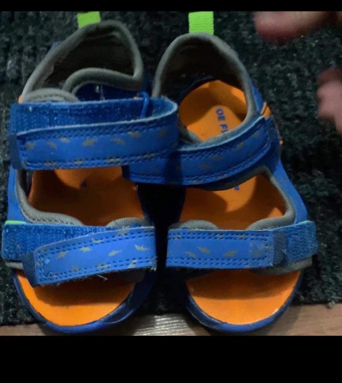 Joe Fresh Blue & Orange Sandals