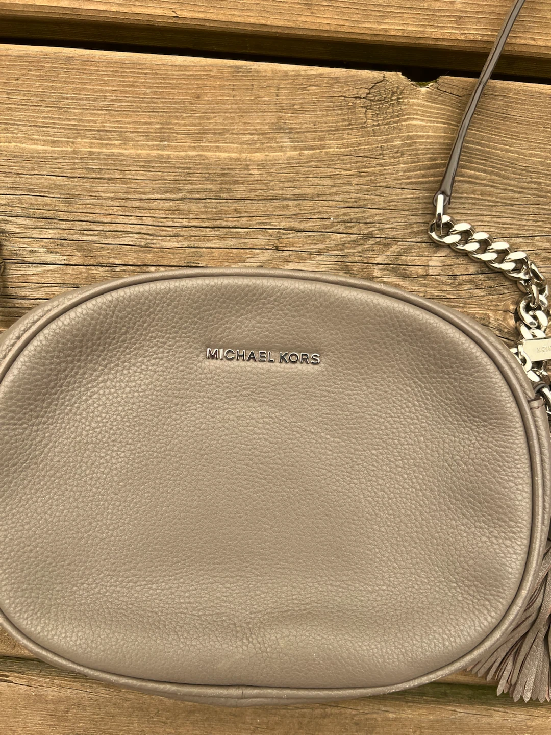Michael Kors Grey Leather crossbody bag - photo 2