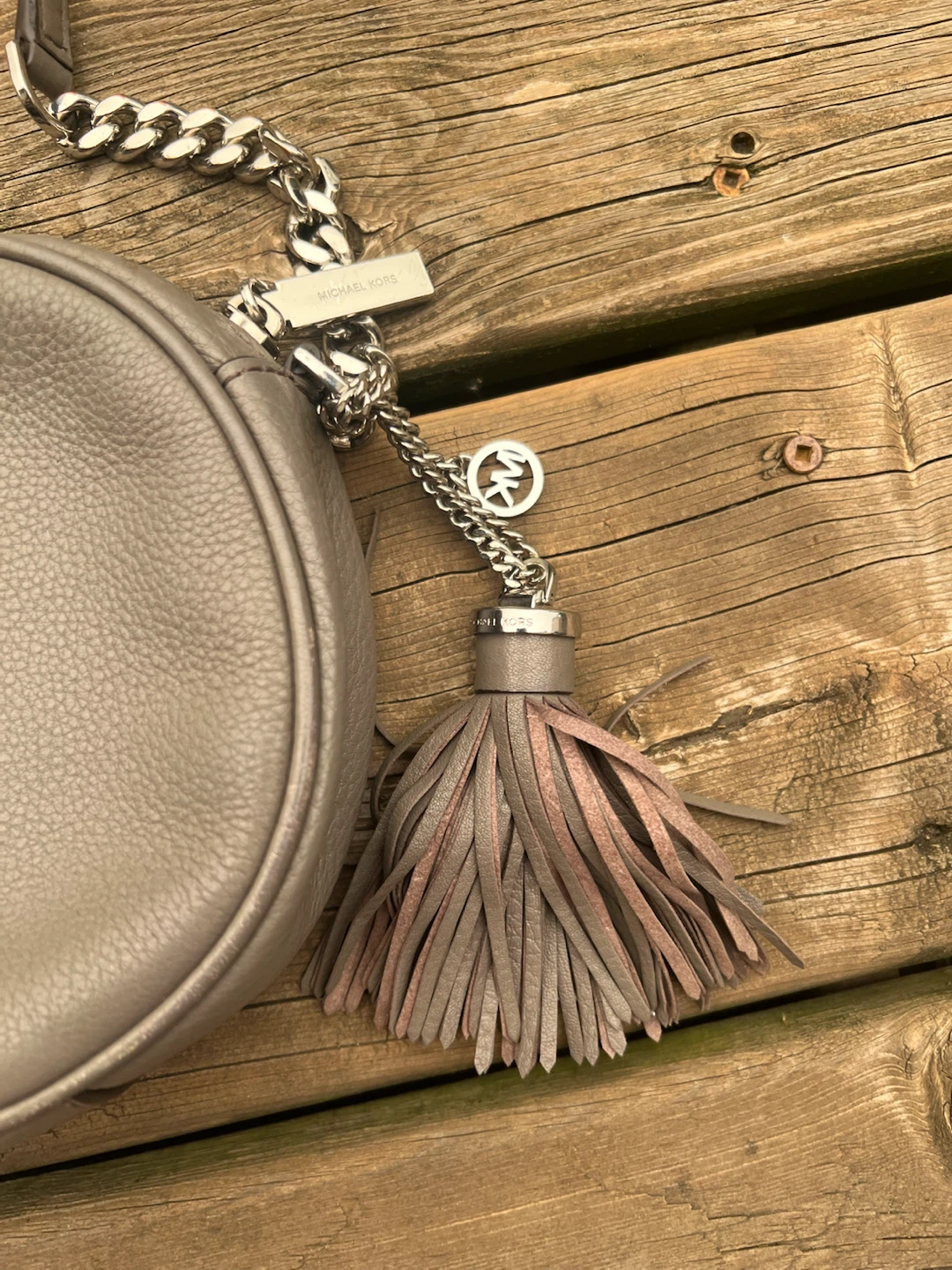 Michael Kors Grey Leather crossbody bag - photo 3