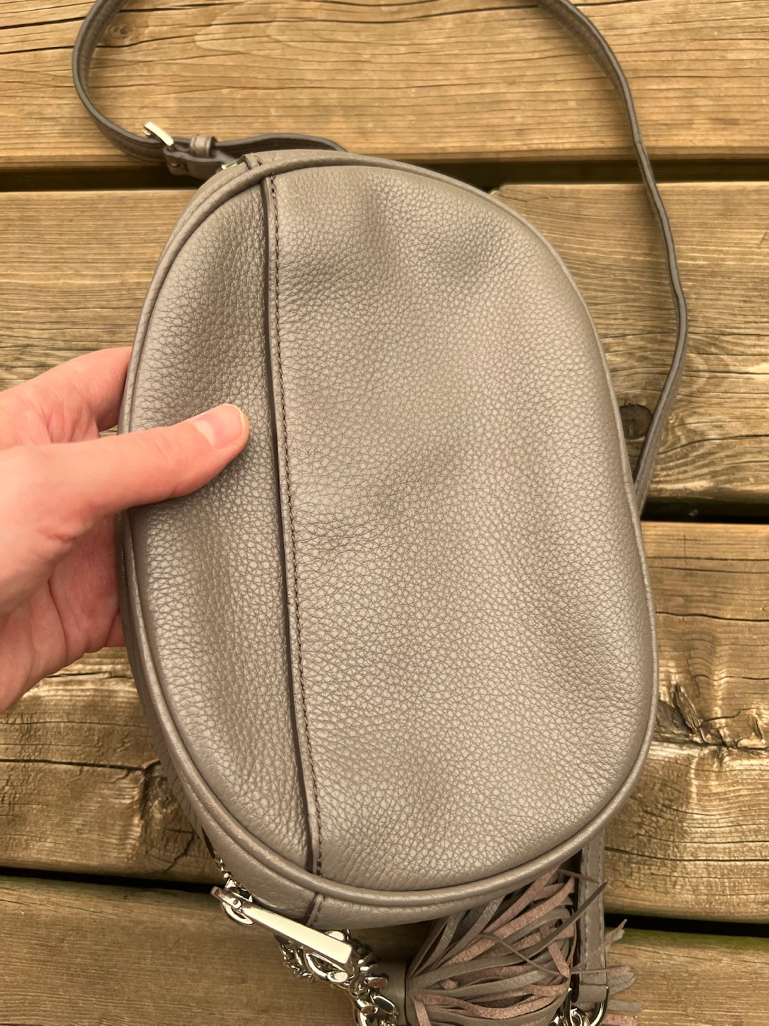 Michael Kors Grey Leather crossbody bag - photo 5