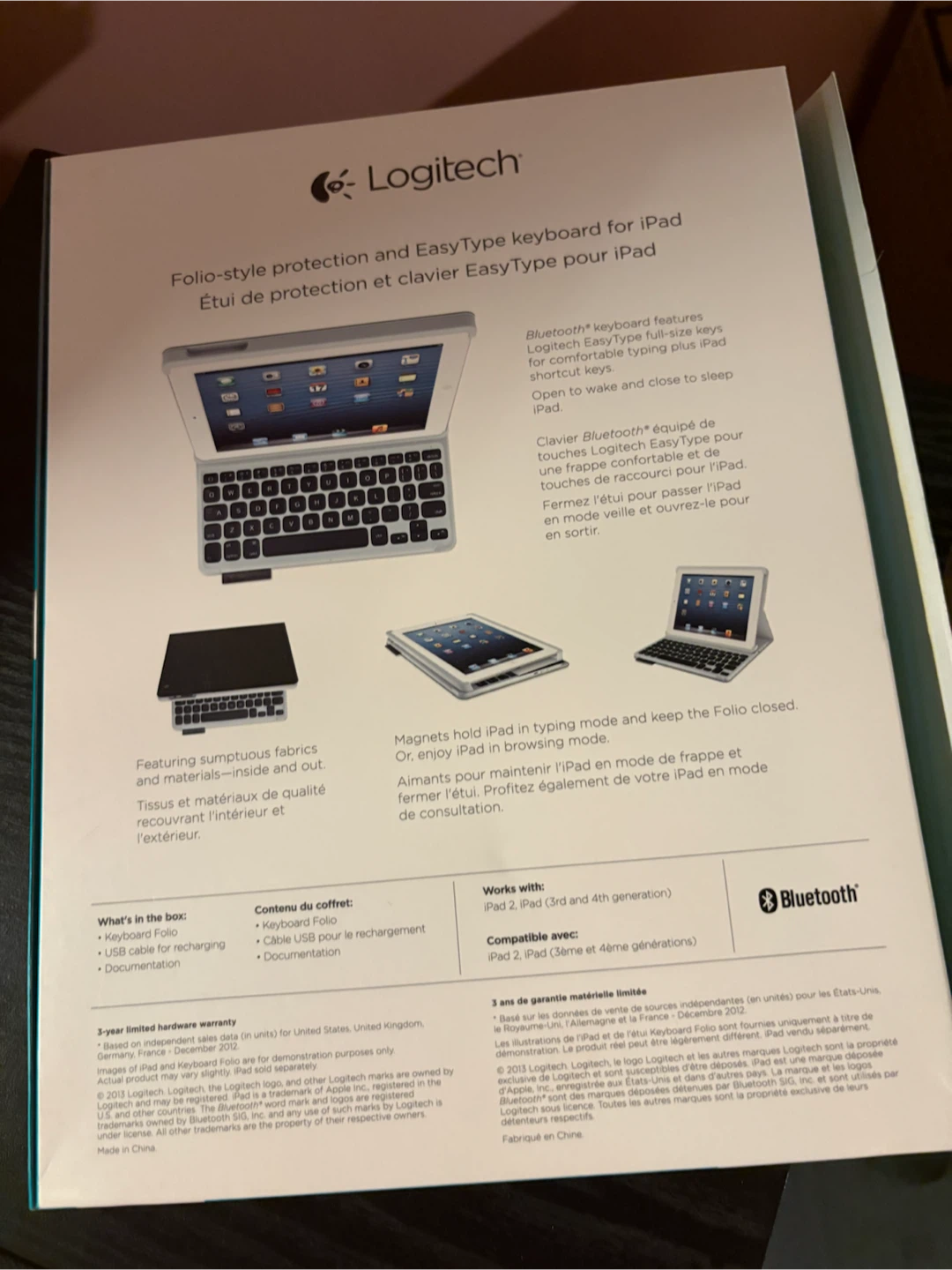 Logitech Keyboard Folio for iPad 2, 3, & 4 - photo 4