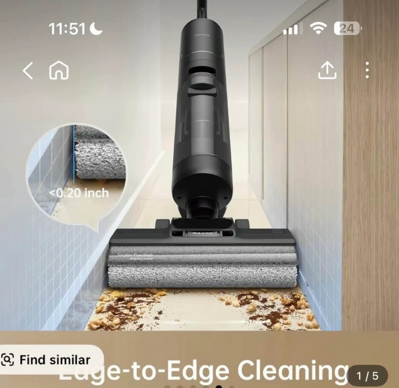 Dreame Wet/Dry Vacuum Cleaner