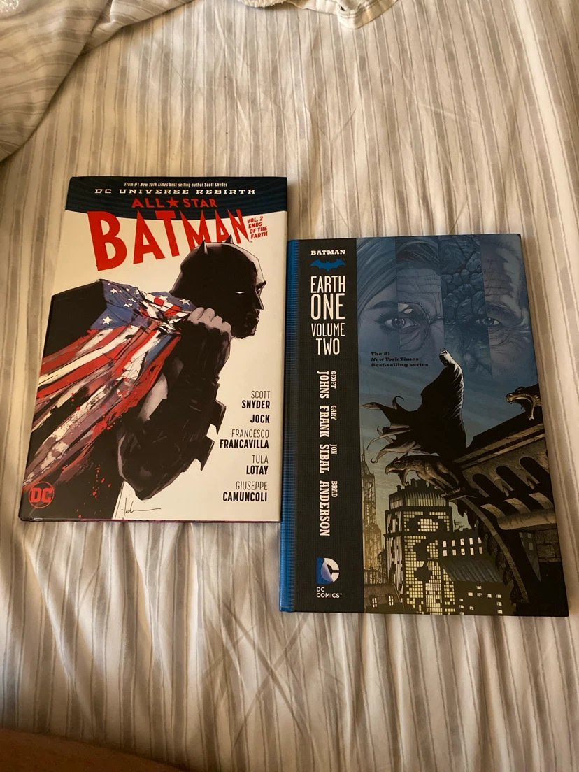 DC Comics Batman All Star Volume 2 and Earth One Volume 2