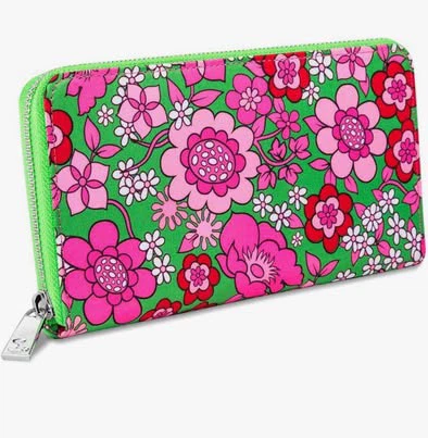 New Chocolaticas Pink Flower Women's Wallet