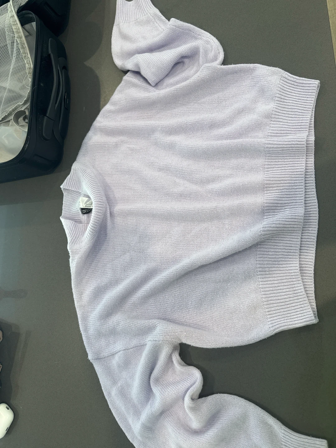 Light Purple Mock Neck Sweater - photo 2