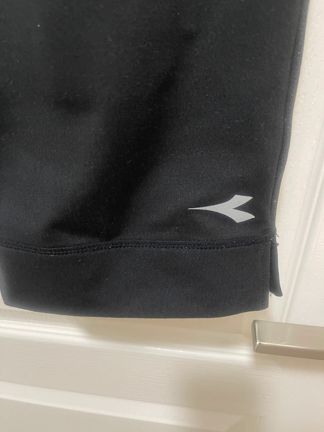 DIADORA Women's Black Running Shorts with Zipper Pocket - photo 2