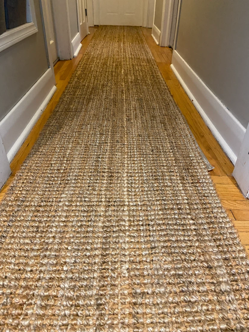 New Chunky Natural Jute Runner 2.3’ x 21’
