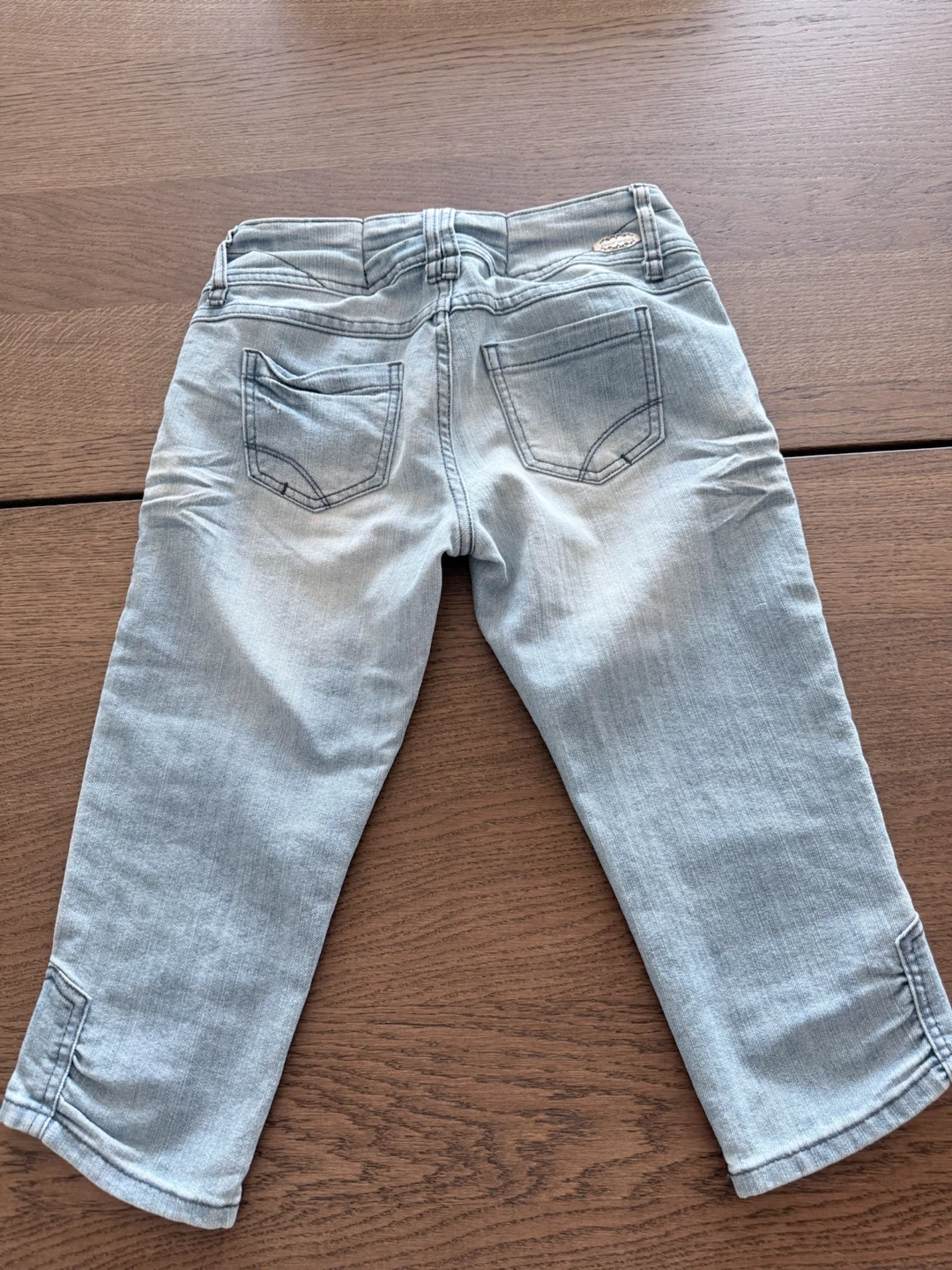 Light Wash Denim Bermuda Size S/36/8