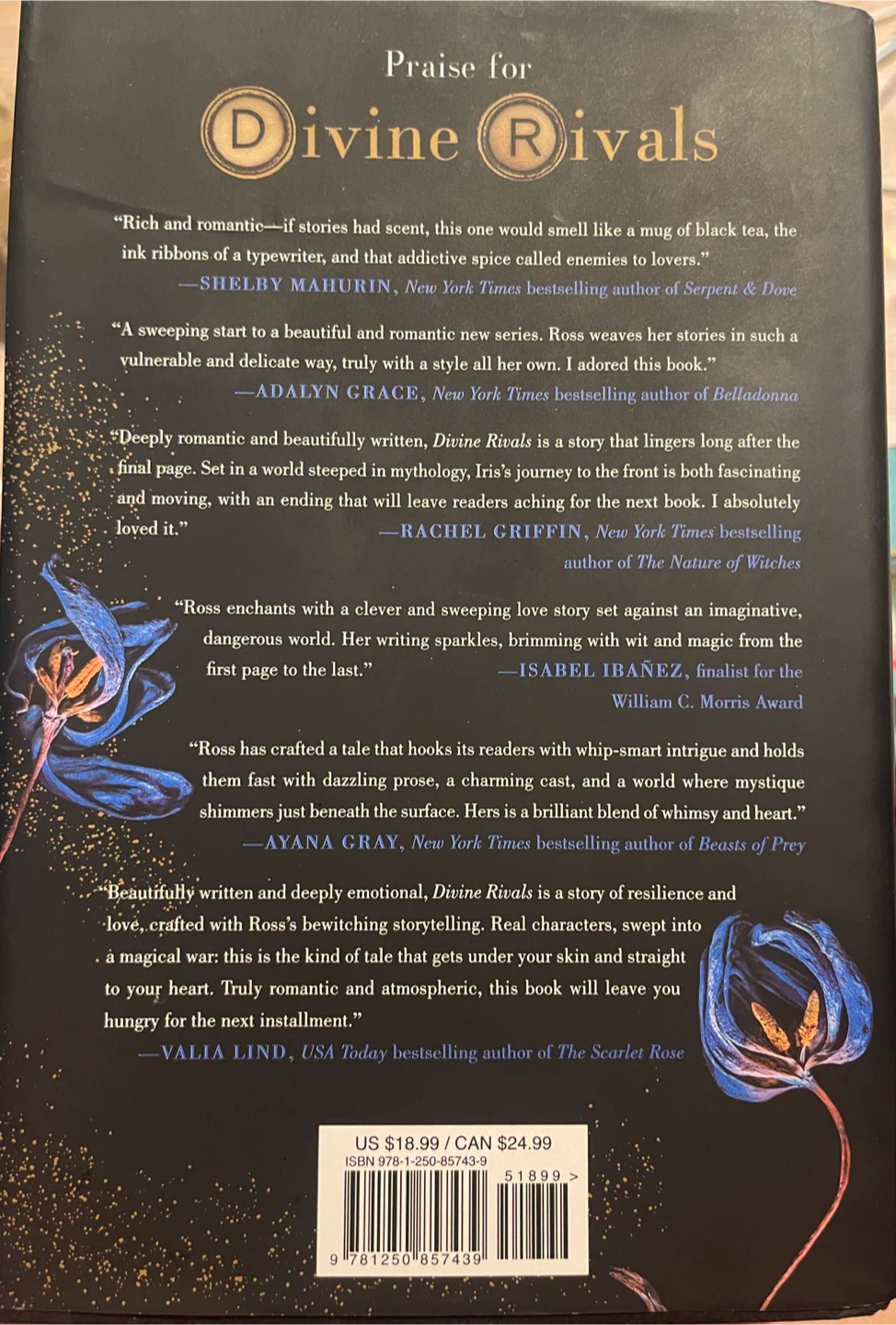 Divine Rivals Hardcover Book - photo 2