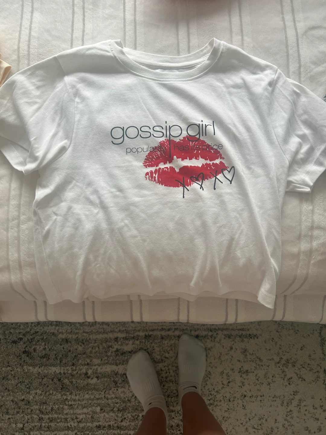 White "Gossip Girl" T-Shirt