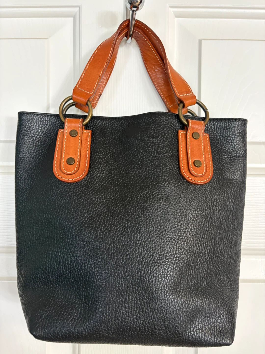 Maurizio Taiuti Genuine Leather Mini Tote Bag