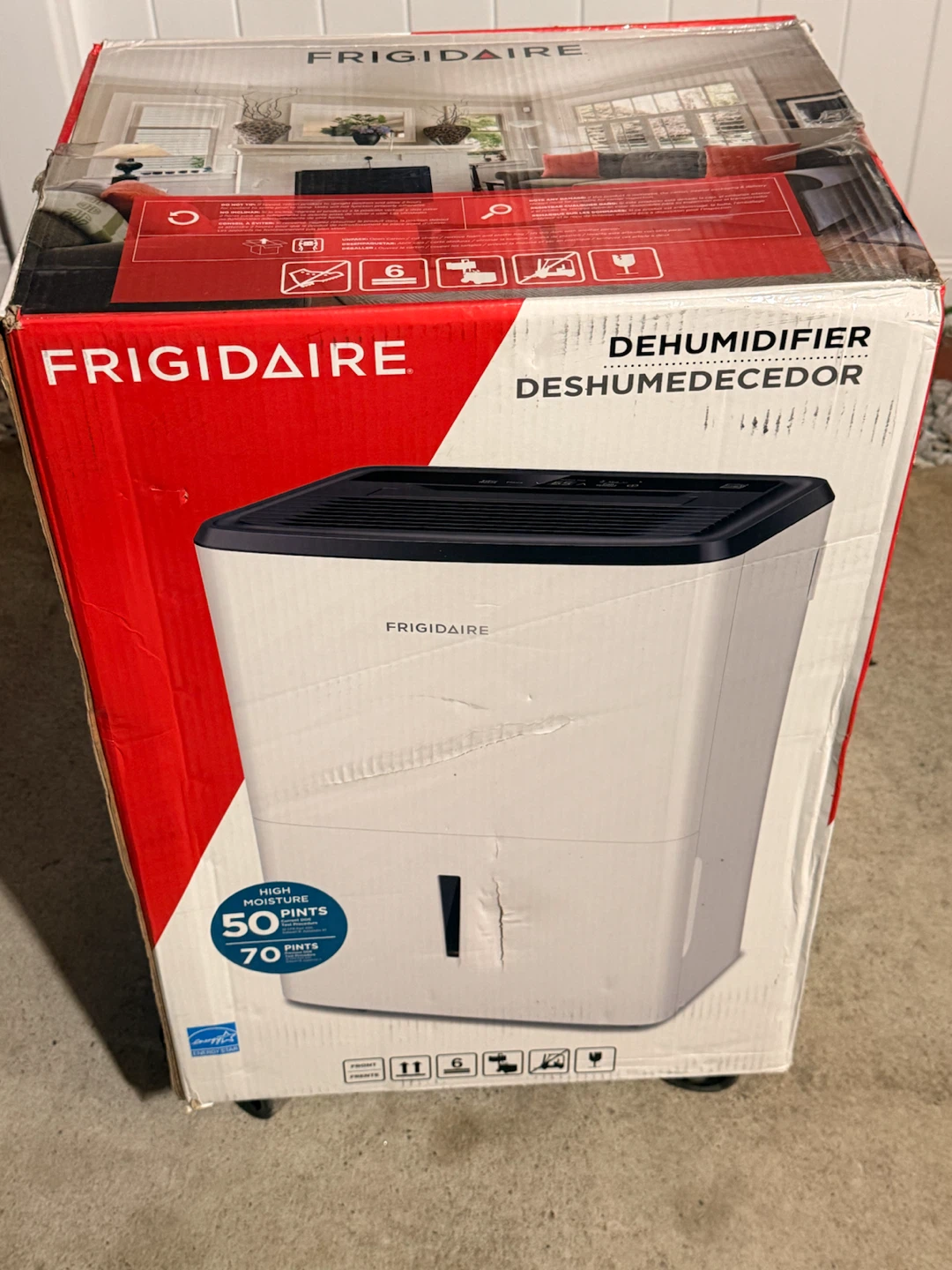 Frigidaire Dehumidifier - 50 Pint