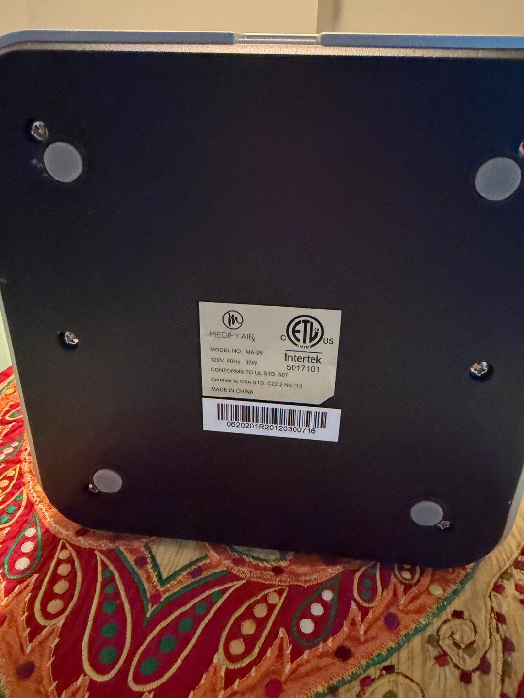 Medify Air Purifier MA-25 Silver - photo 2