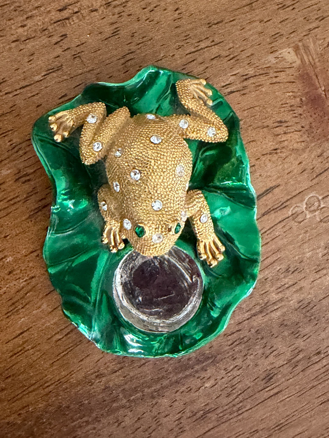 Jeweled Frog Trinket Dish - photo 2