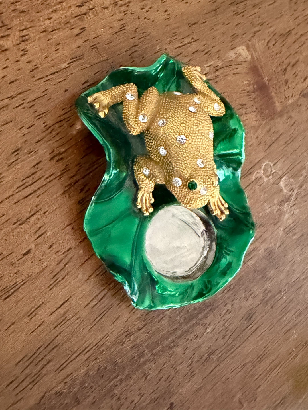 Jeweled Frog Trinket Dish - photo 4