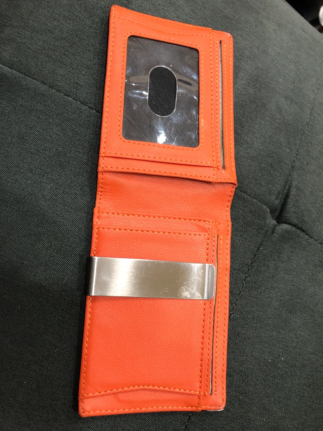 Carbon Fiber Bifold Wallet with Money Clip - photo 2
