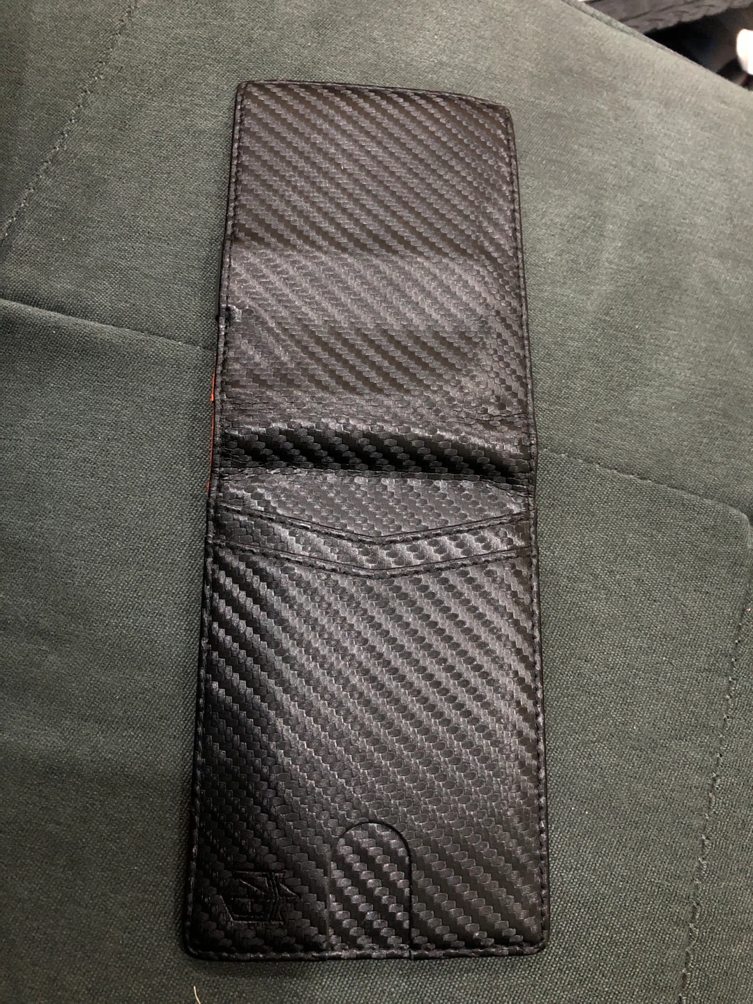 Carbon Fiber Bifold Wallet with Money Clip - photo 3