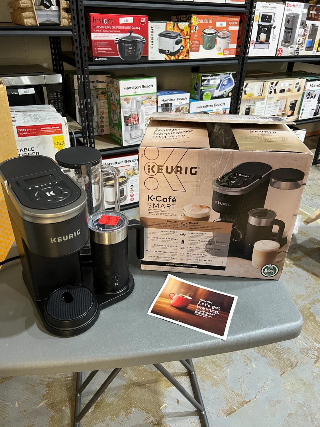 K-Café® SMART Single Serve Coffee Latte & Cappuccino Maker