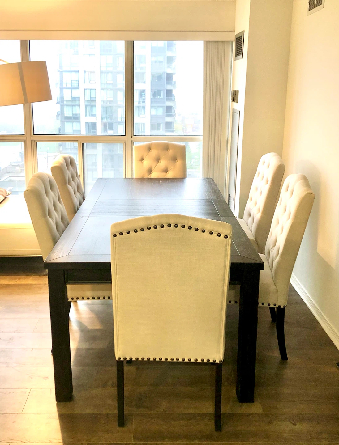 🟢Distressed Extendable Dining Table Set🟢