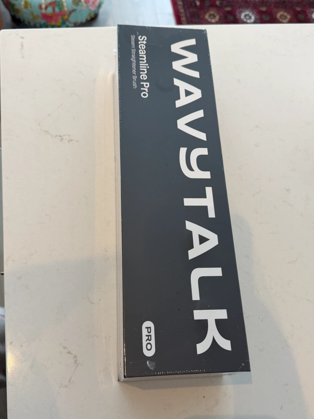 new in box sealed Wavytalk Pro Steam Hair Straightener Brush