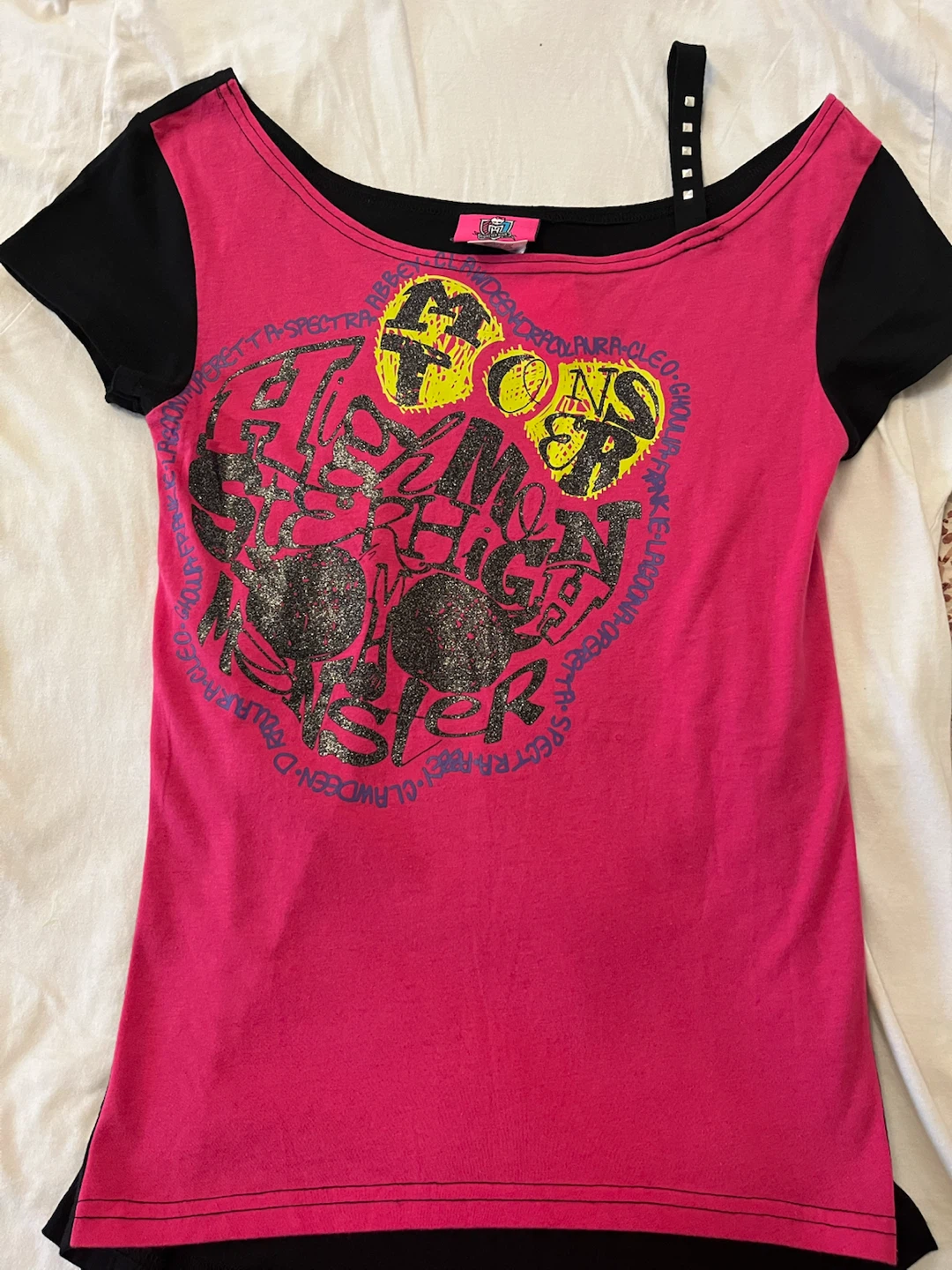 Monster High Girls T-Shirt scene/emo style