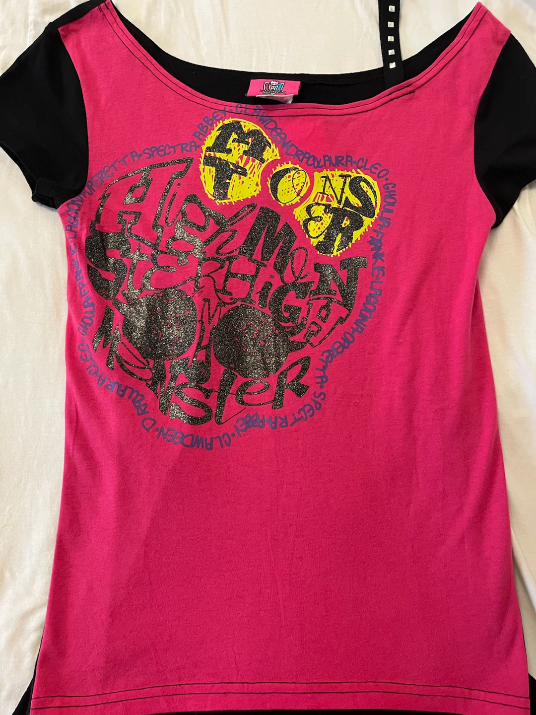 Monster High Girls T-Shirt scene/emo style - photo 4
