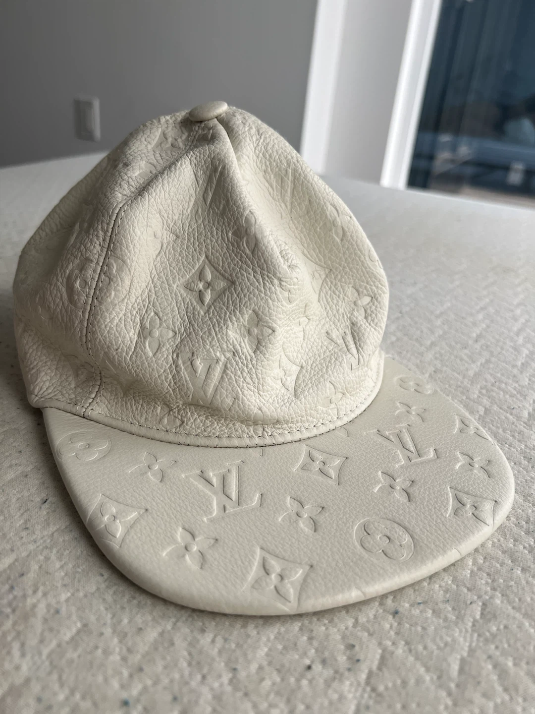 Louis Vuitton Monogram Leather Cap