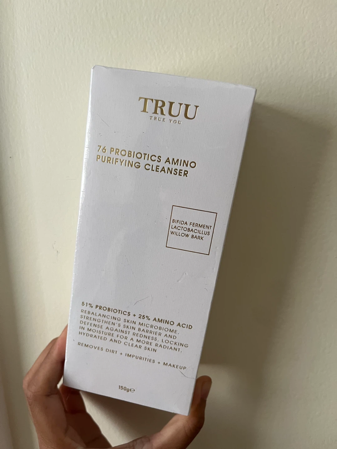 TRUU 76 Probiotics Amino Purifying Cleanser 150g