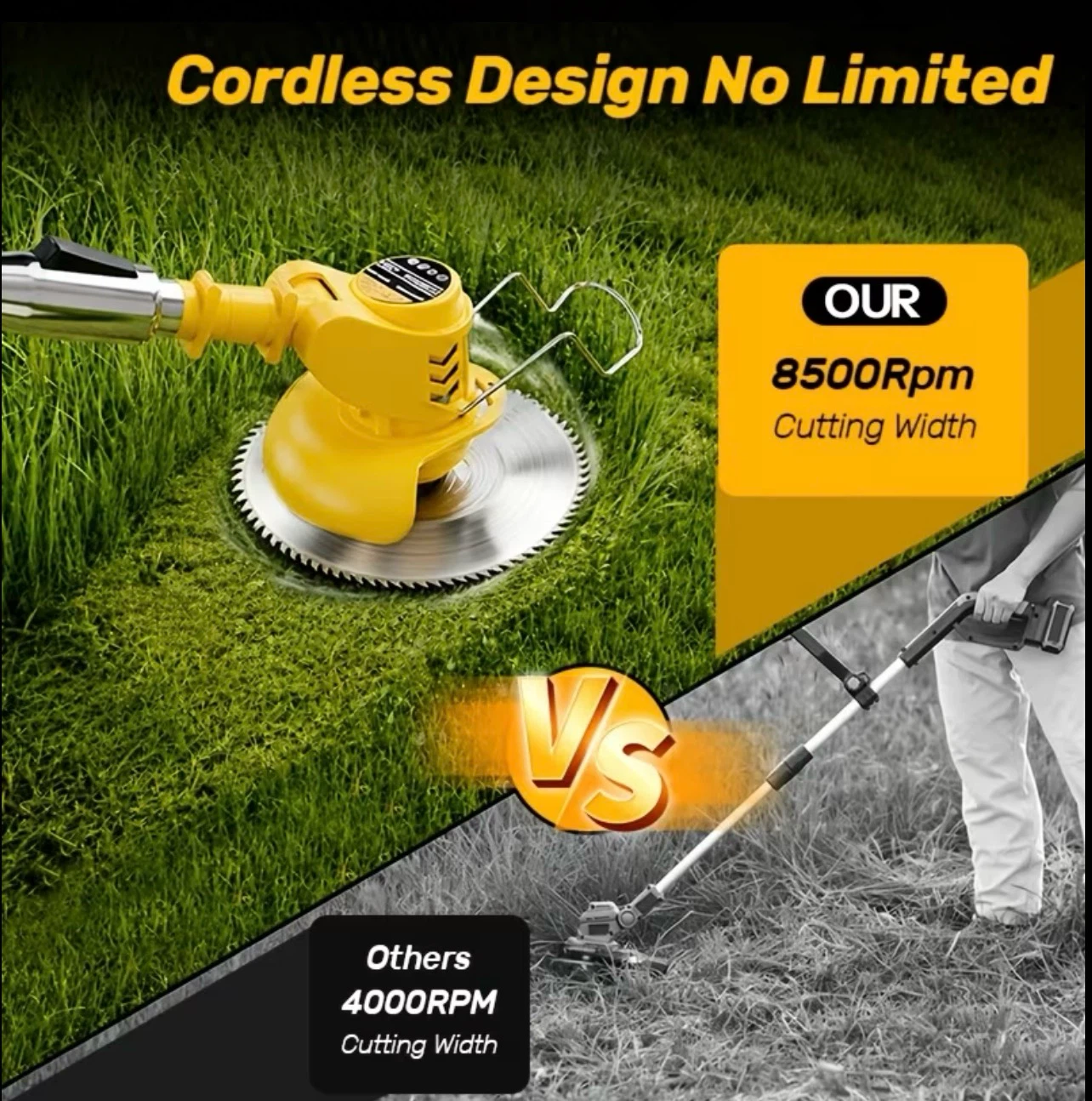 Cordless Electric Weed Wacker - photo 5