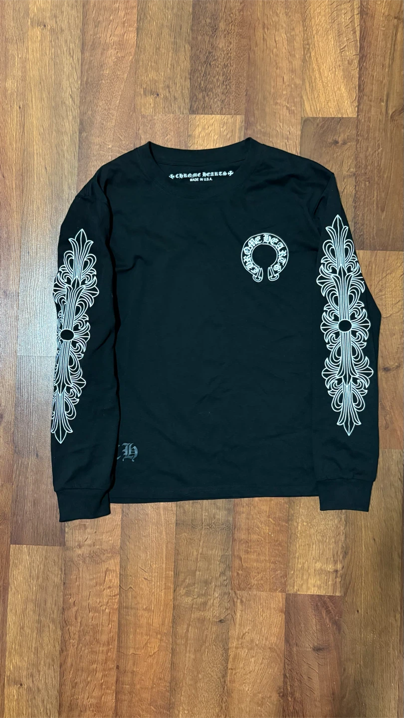 Chrome Hearts Long Sleeve T-Shirt (WORN ONCE) - photo 2