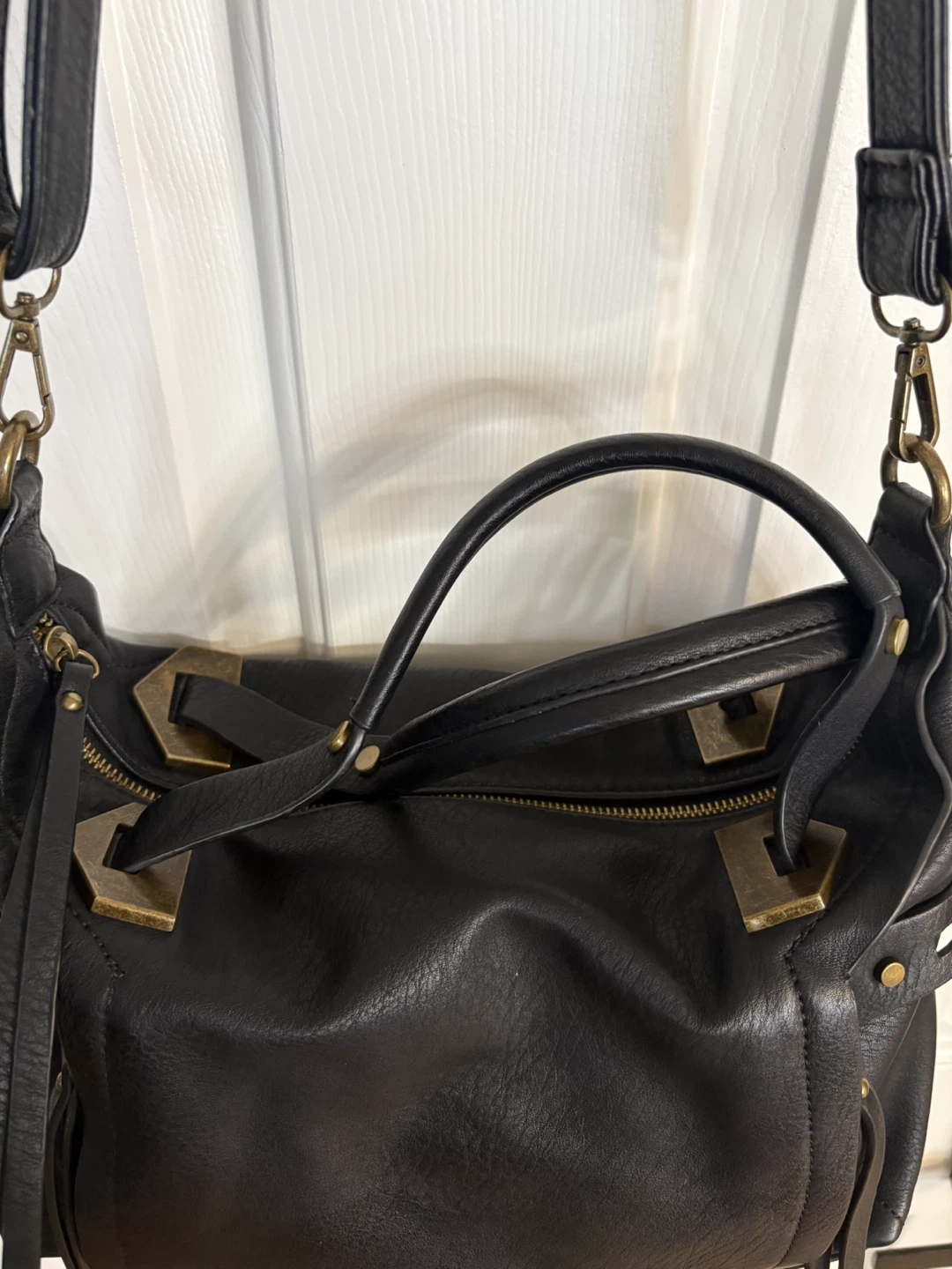 Ampere Creations Black Ali Satchel Handbag - photo 2