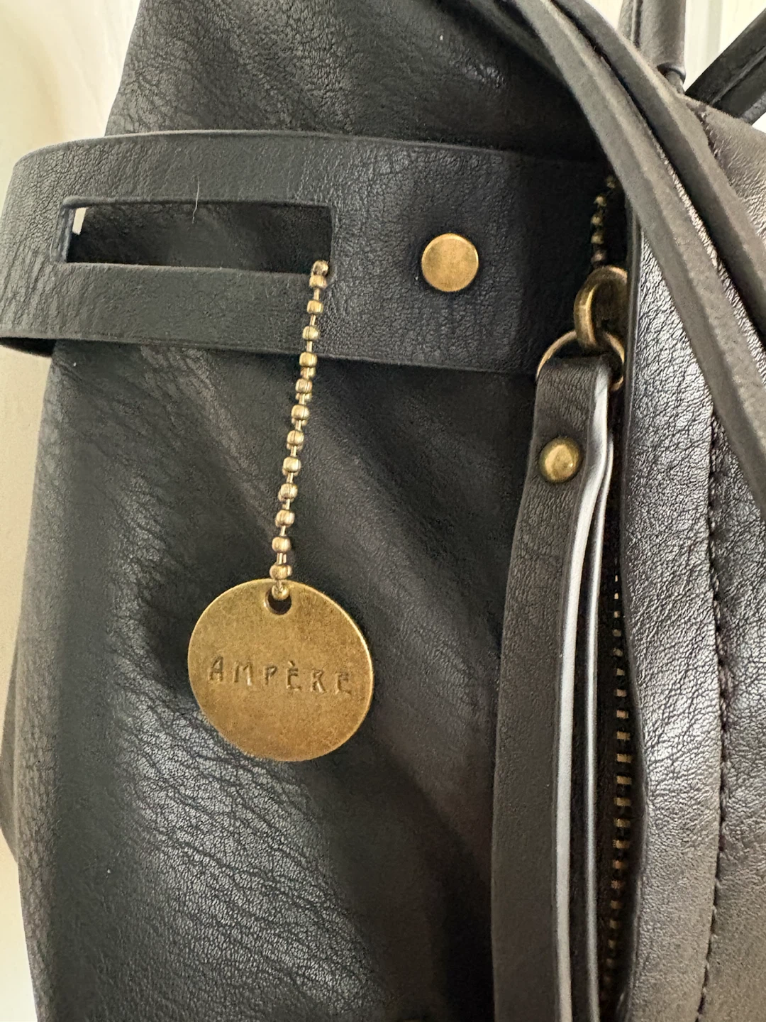 Ampere Creations Black Ali Satchel Handbag - photo 3
