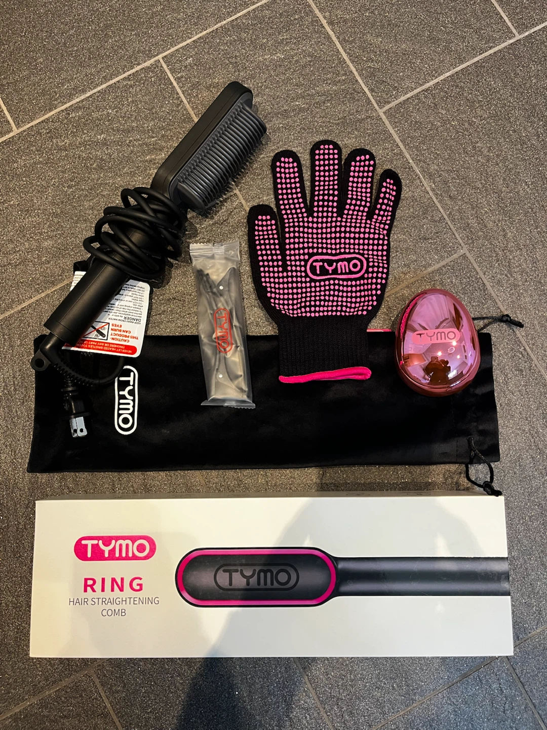 TYMO Ring Hair Straightening Comb Set