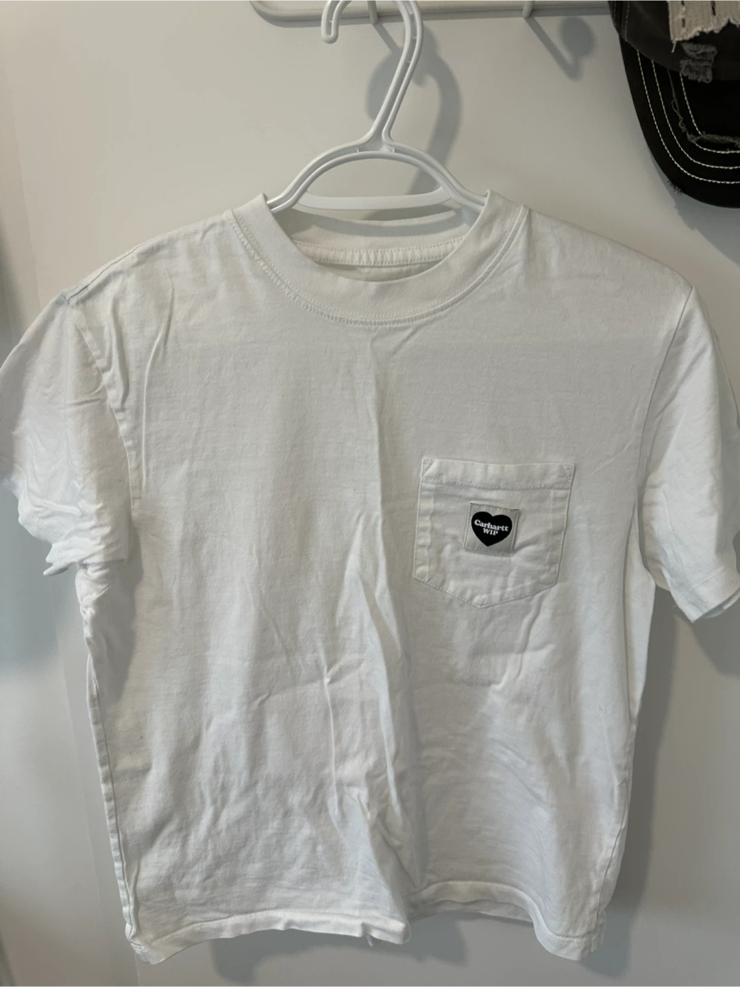 Carhartt WIP White Pocket T-Shirt Size S