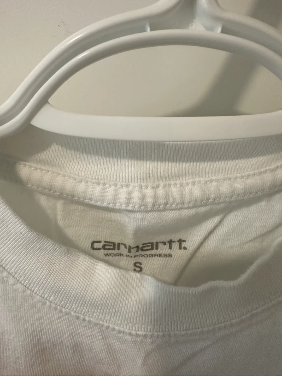 Carhartt WIP White Pocket T-Shirt Size S - photo 3