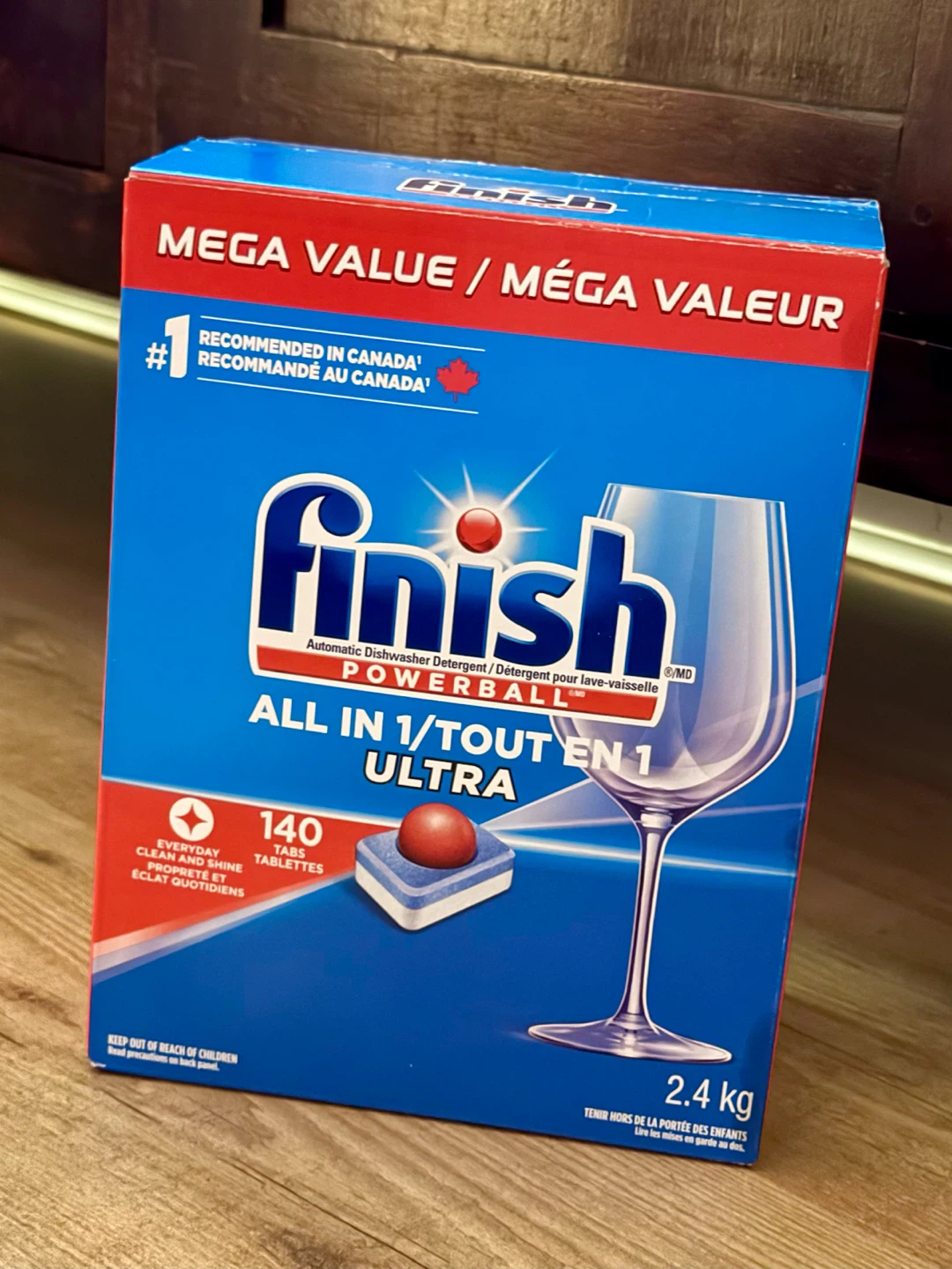 Finish Powerball Dishwasher Detergent, 2.4 kg