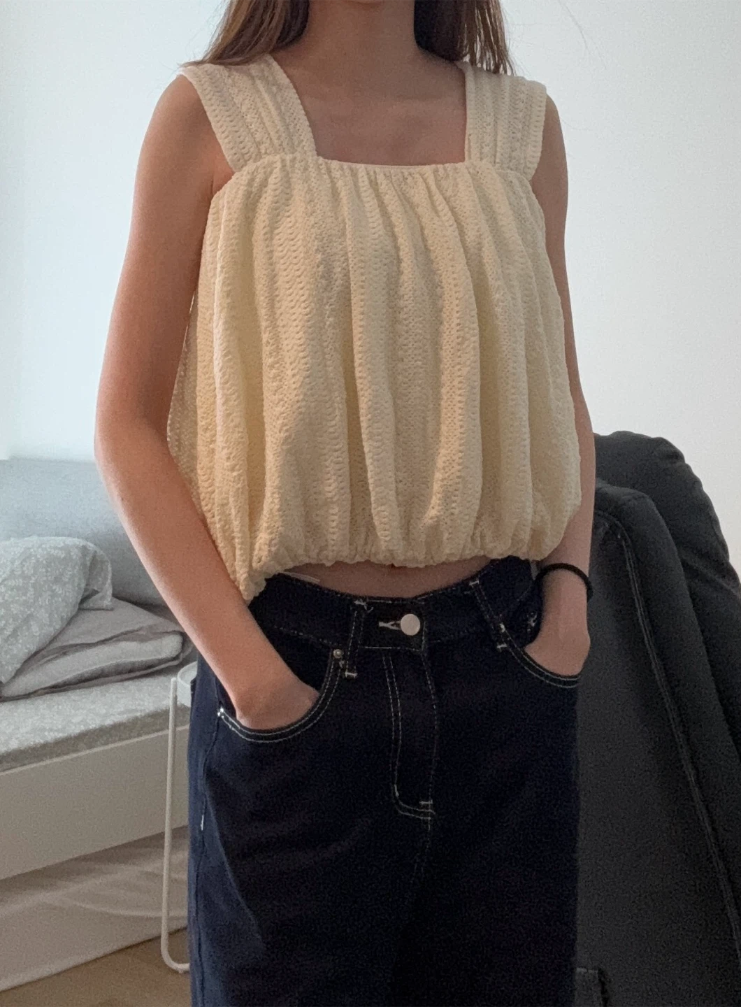 Beige Top