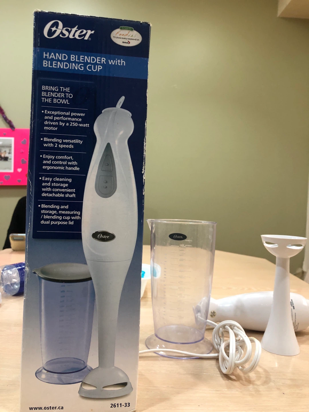 Oster Hand Blender with Blending Cup
