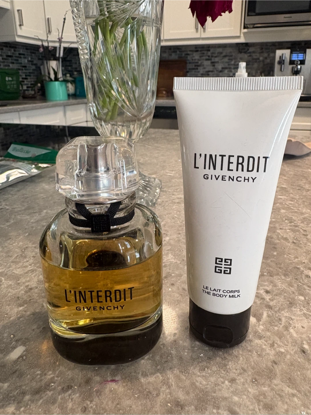 Givenchy L'Interdit Eau de Parfum and Body Milk Set