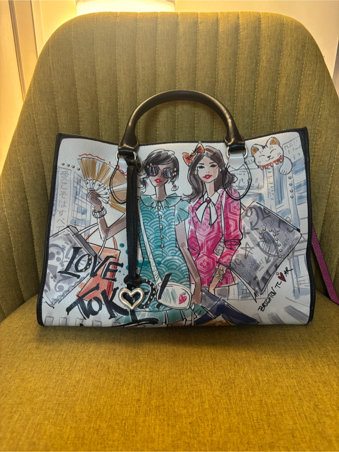 Brighton Tokyo Love Satchel Handbag - photo 2