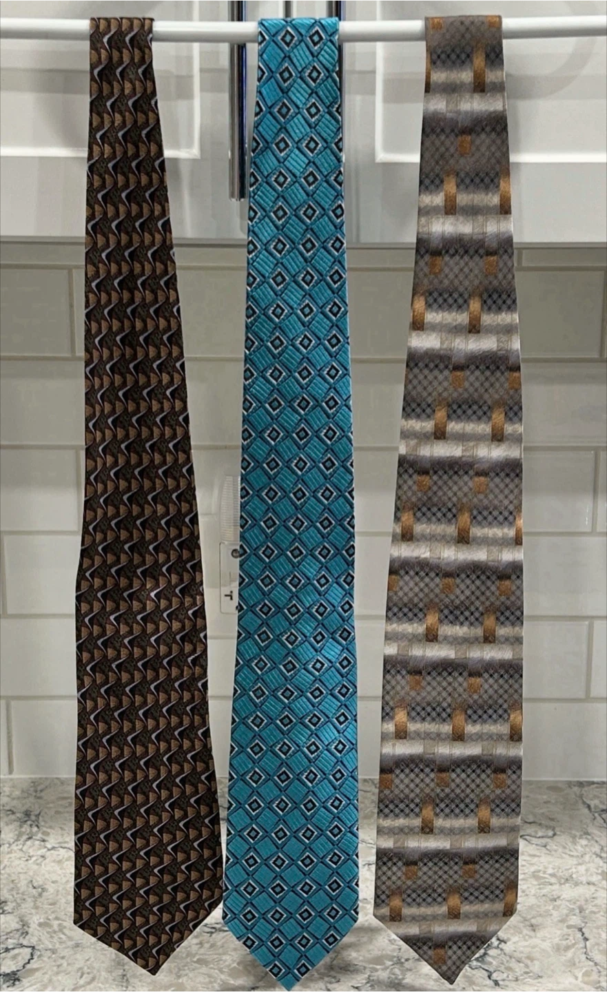 Men’s 100% Silk Ties ($10 each)