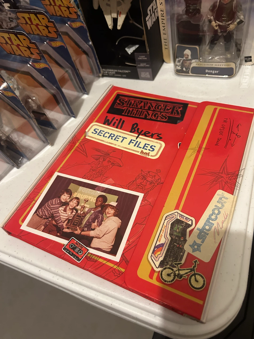 Stranger Things Will Byers Secret Files Notebook