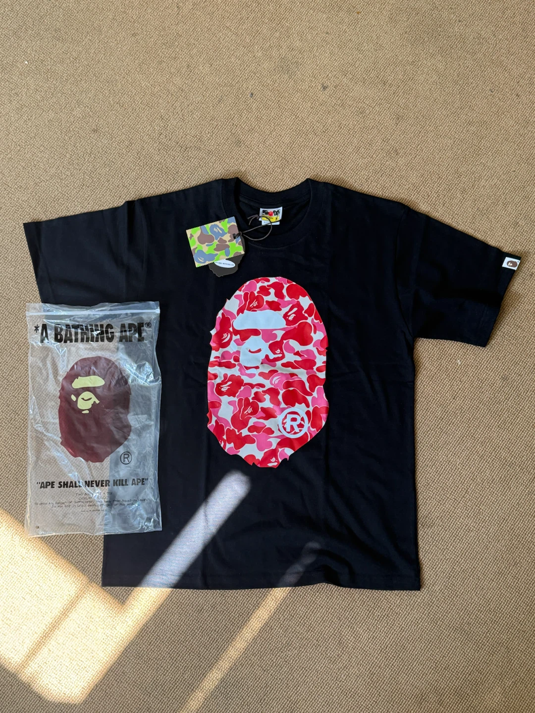 A Bathing Ape BAPE Camo Tee