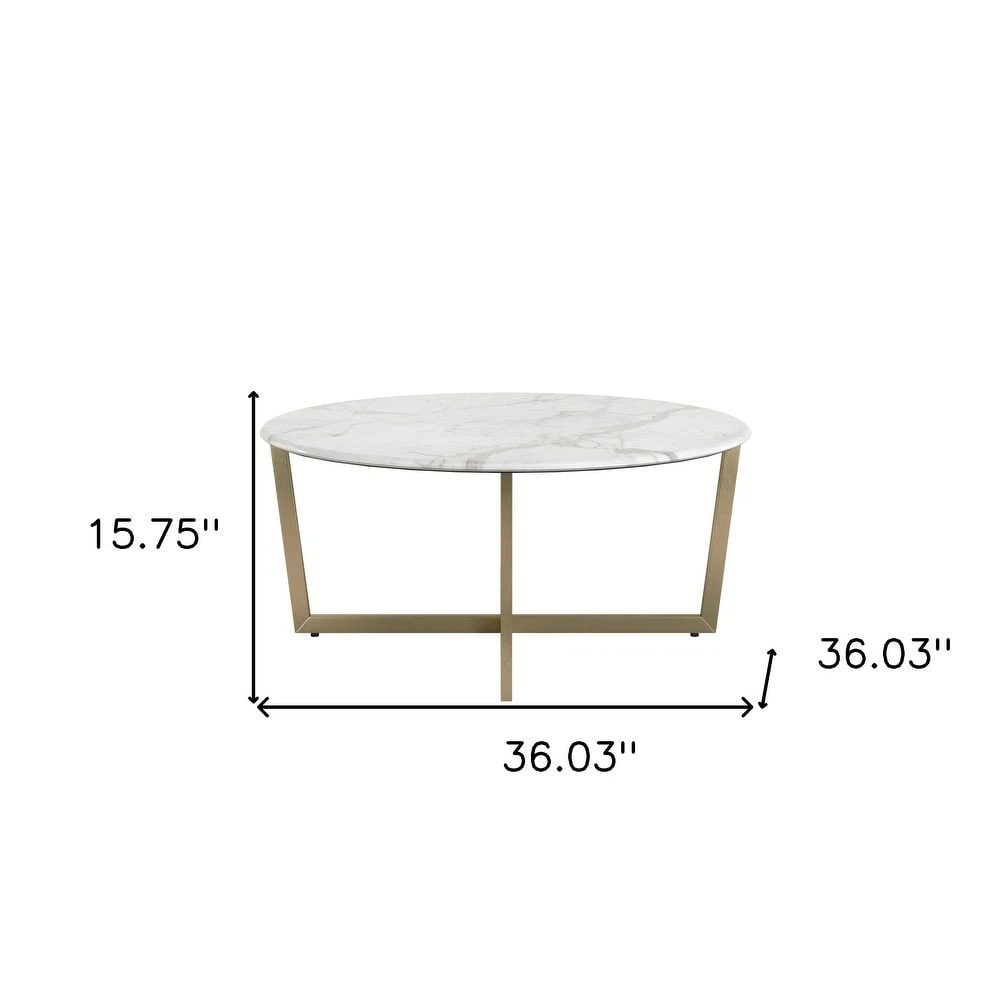 Round Coffee Table - photo 4