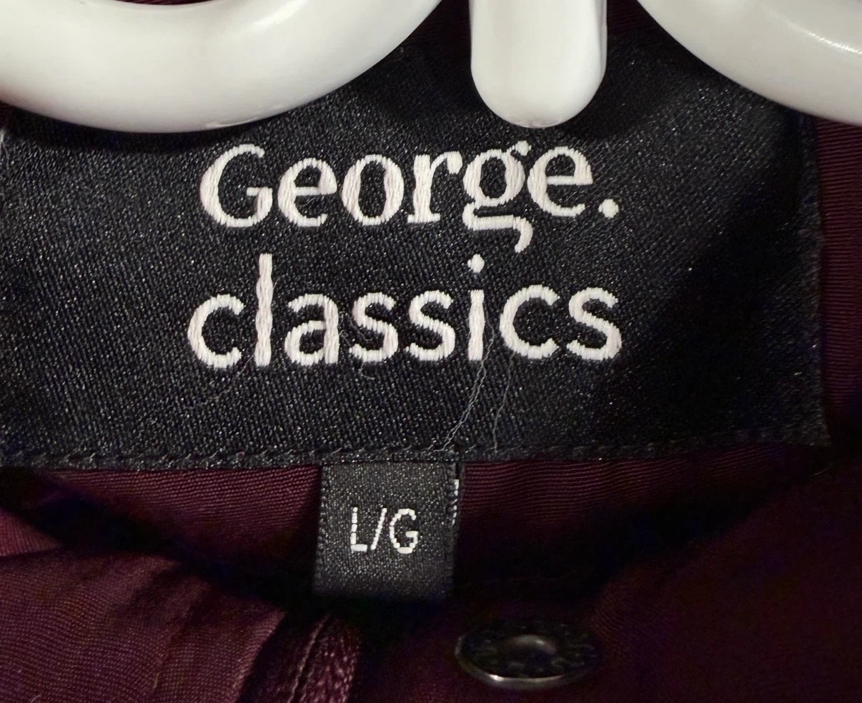 Women’s George Classics Burgundy Quilted Winter Jacket ( Size L) - photo 4
