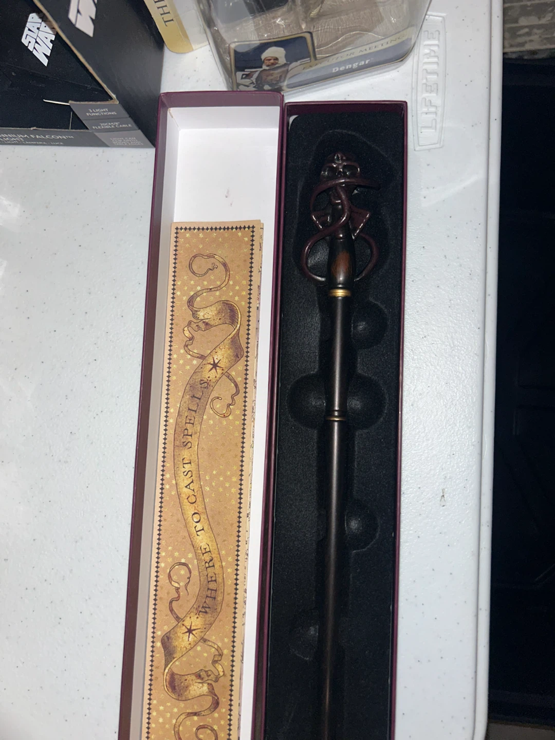 Death Eater Wand with Box Universal - photo 3