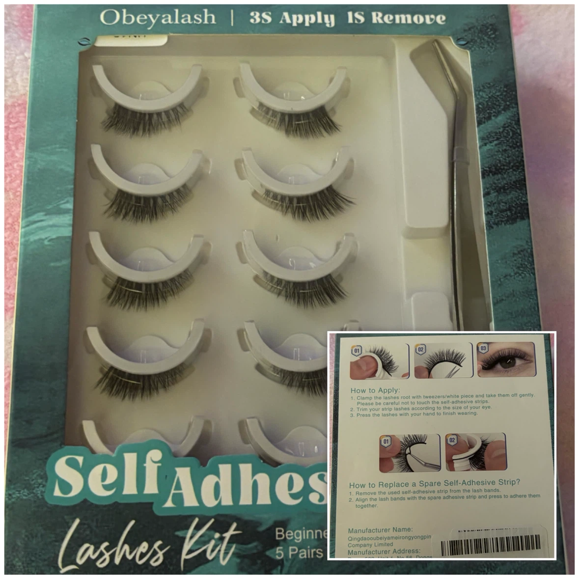 Obeyalash - Self Adhesive Lashes Kit