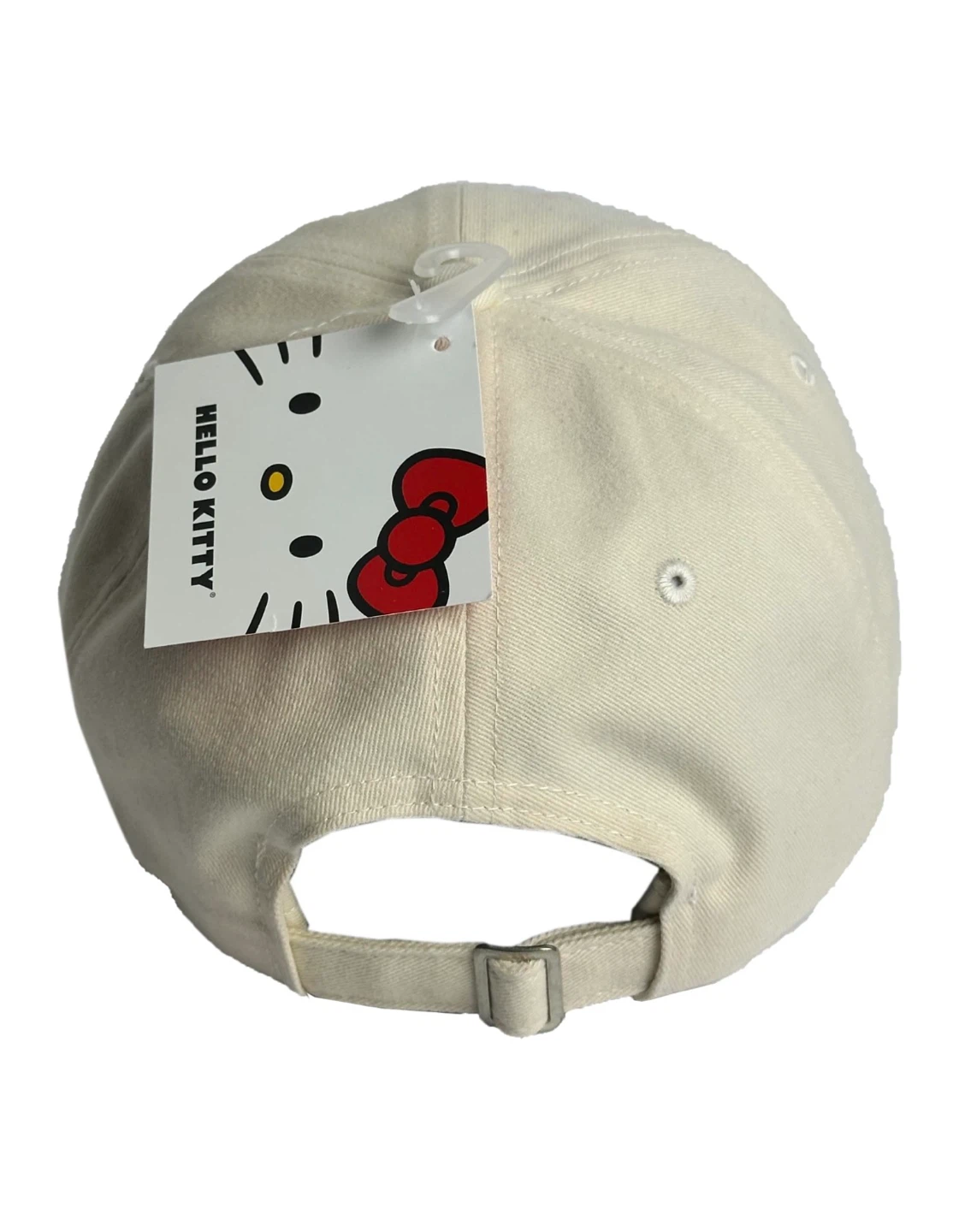 Hello Kitty Hat Women’s Off-White, Embroidered Adjustable NEW - photo 3