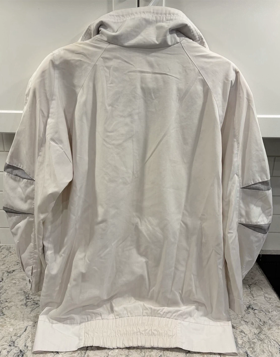 Women’s Retro 90s Karizma White Utility Windbreaker Jacket - photo 2